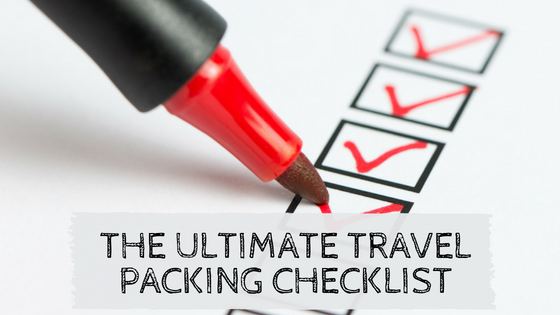 the ultimate travel packing checklist coworker lab