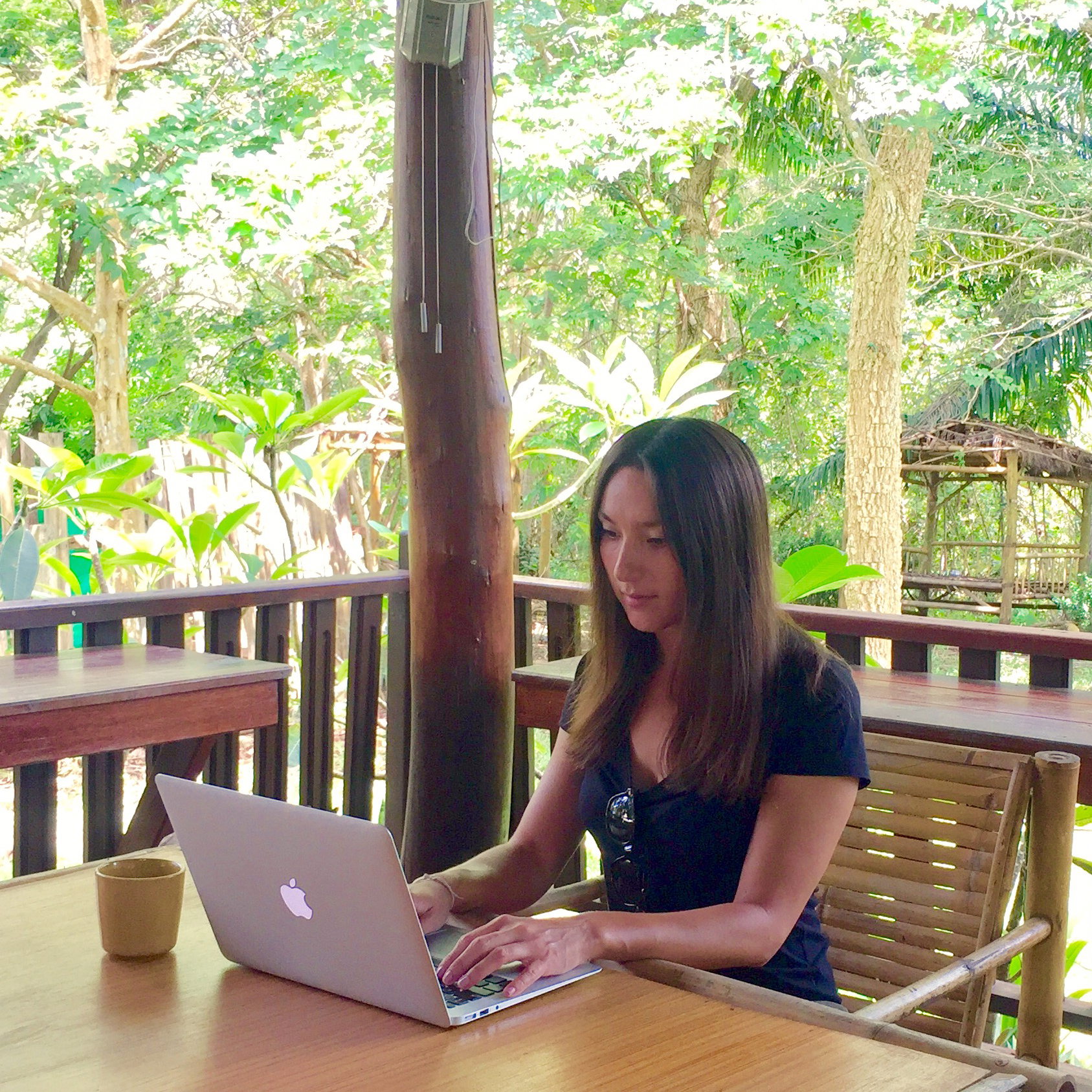 Molly at Kohub coworking space.