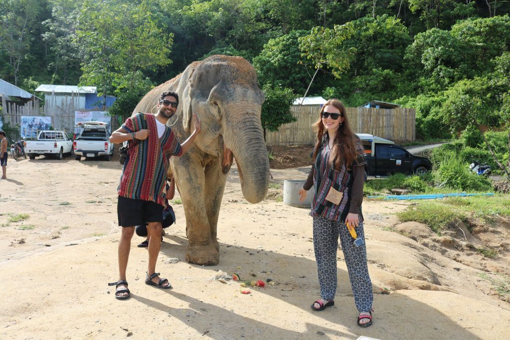 Depak and girlfriend