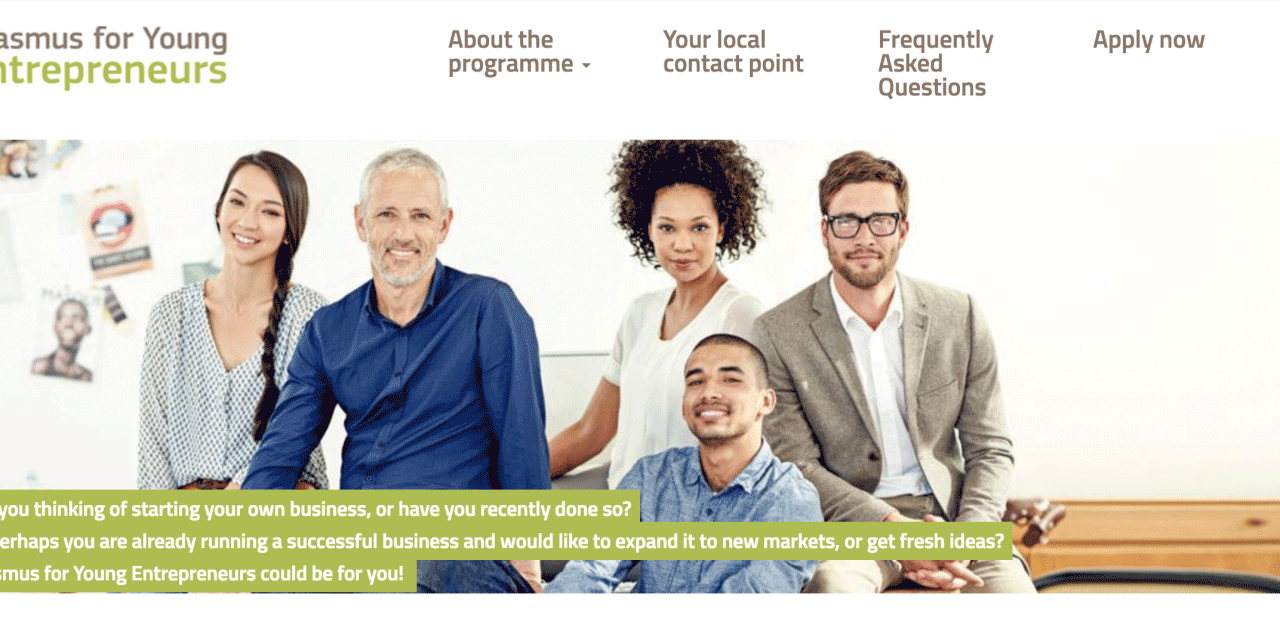 Erasmus for Young Entrepreneurs — Europe’s Coolest Mentorship Program for Entrepreneurs!