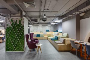 A coworking space