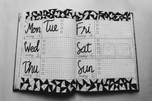 A datebook to boost productivity.