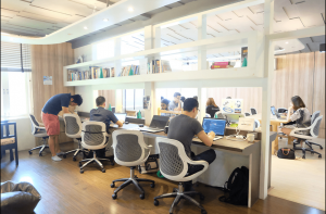 A coworking space in Bangkok.