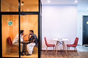 A coworking space in Lahore.