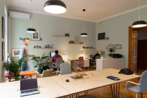 A coworking space in Poland.