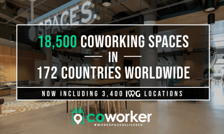 With IWG Now Listed on Coworker, We’ve Reached 18,500 Spaces!