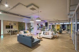A coworking space in Lisbon.