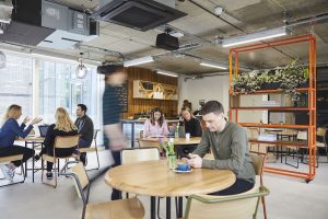 A coworking space in London for remote teams.