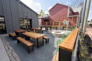 A coworking space in Ohio.
