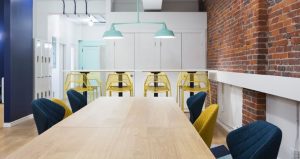 A view of L'Atelier Vancouver Coworking.