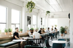 A view of Werklab Coworking in Vancouver.