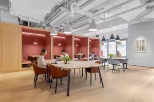 A coworking space in Hong Kong.