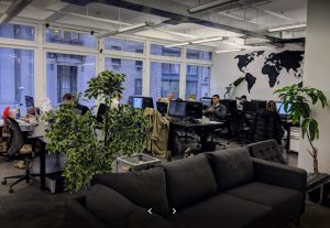 A coworking space in New York City.