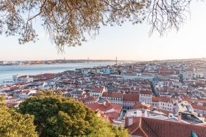 A view of Lisbon, Portugal.