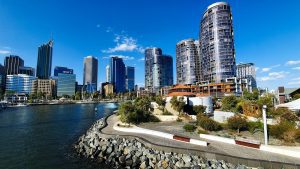 A view of Perth, Australia.