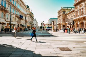 A view of Vienna, Austria.