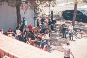 An event for coworking space members.