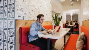 An image of a remote worker.