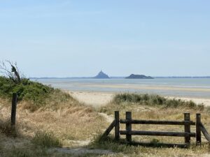 A view of Normandy, France.