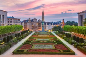 A view of Brussels, Belgium.