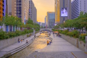 A view of Seoul.