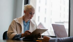 A view of a remote worker.