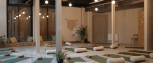 A view of a London coworking space.