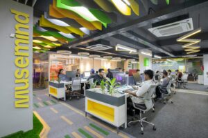 A localized coworking space.